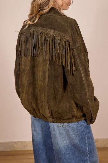 Immagine di GIACCA SUEDE FRANGE