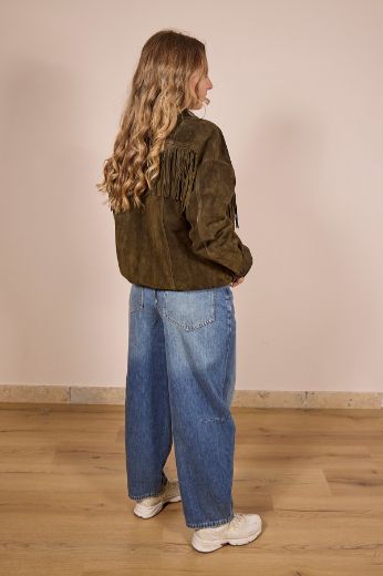Immagine di GIACCA SUEDE FRANGE