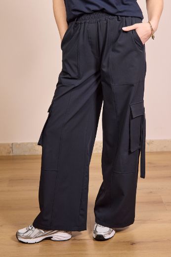 Immagine di PANTALONE TASCONI - Disponibile in BLU, SABBIA