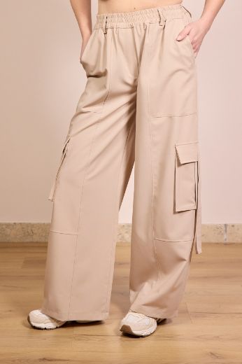 Immagine di PANTALONE TASCONI - Disponibile in BLU, SABBIA