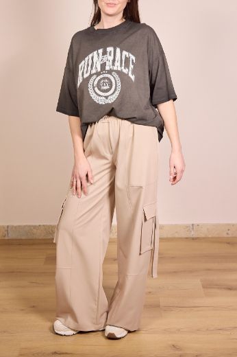 Immagine di PANTALONE TASCONI - Disponibile in BLU, SABBIA