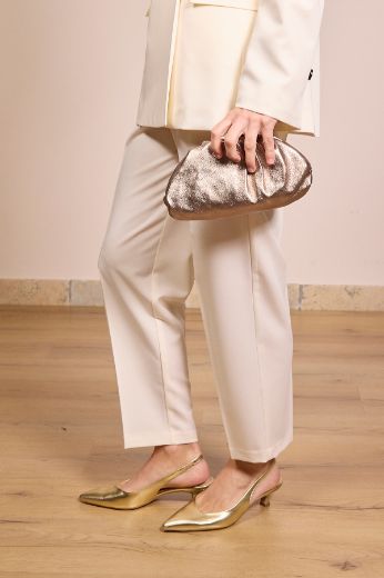 Immagine di CLUTCH LUCIDA IN PELLE