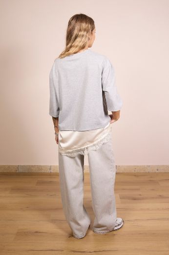 Immagine di T-SHIRT RASO ASIMMETRICA