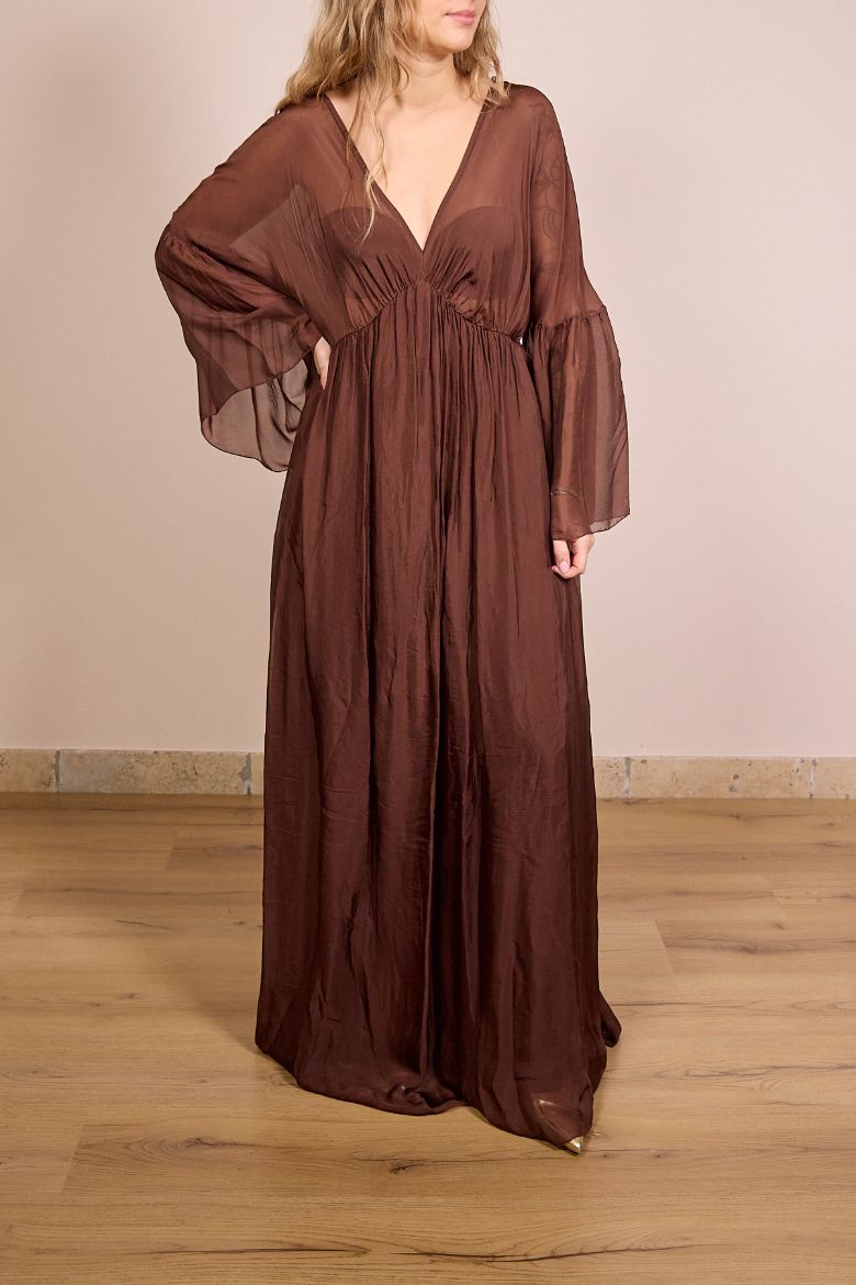 Immagine di ABITO MANICA LUNGA ALYS - Disponibile in TERRA, MORO