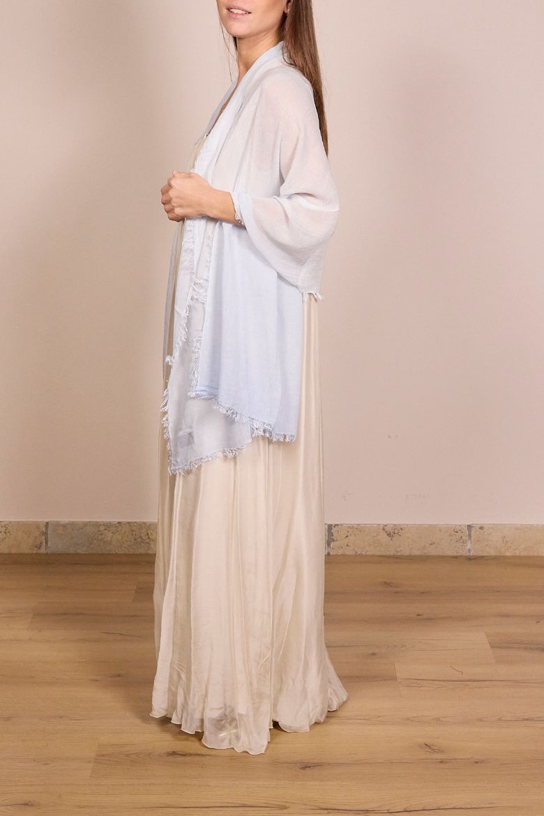 Immagine di STOLA BAMBU' - Disponibile in MORO, FANGO, AZZURRO