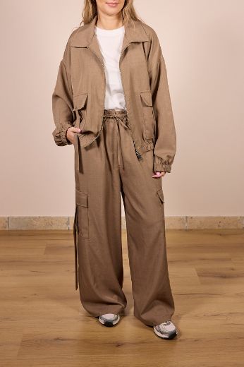 Immagine di COORDINATO CARGO - Disponibile in BLU, NOCCIOLA, NERO