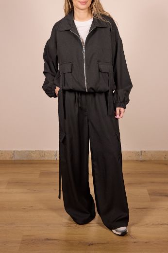 Immagine di COORDINATO CARGO - Disponibile in BLU, NOCCIOLA, NERO