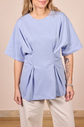 Immagine di T-SHIRT CORSETTO - Disponibile in ROSA, AZZURRO, BIANCO