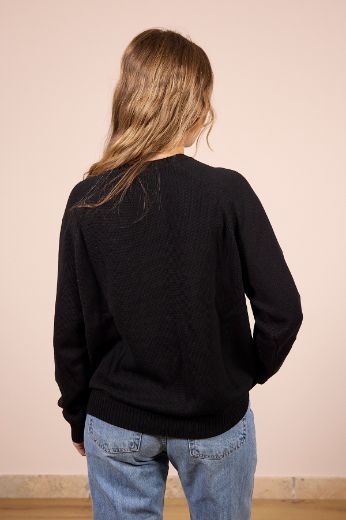 Immagine di CARDIGAN DAISY - Disponibile in AZZURRO, PANNA, LIME, GIALLO, BEIGE, ROSSO, ROSA, BLU, NOCCIOLA, NERO