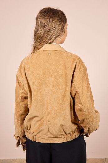 Immagine di GIACCA BOMBER CAMOSCIO