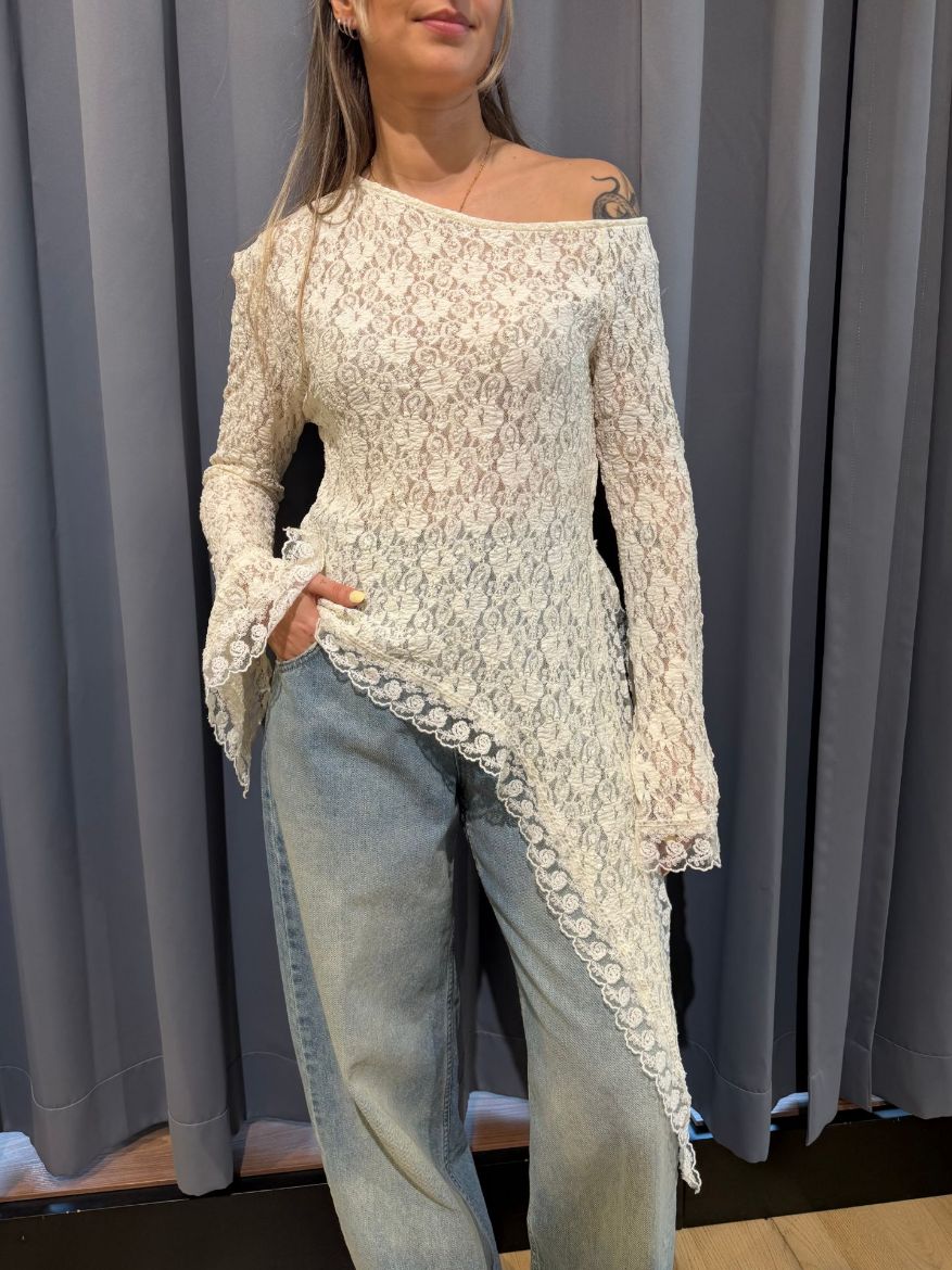 Immagine di MAGLIA PIZZO ASIMMETRICA