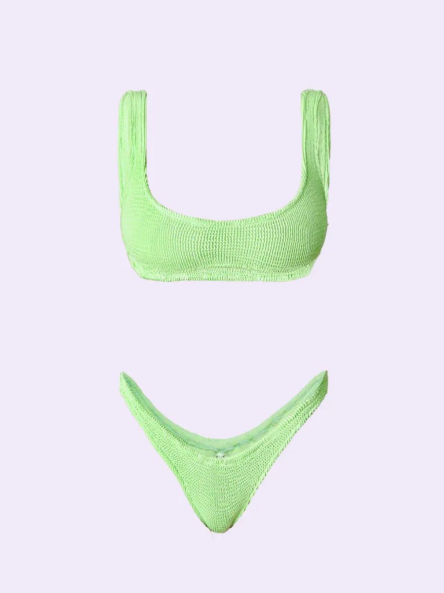 Immagine di BIKINI TOP CRINKLE VERDE