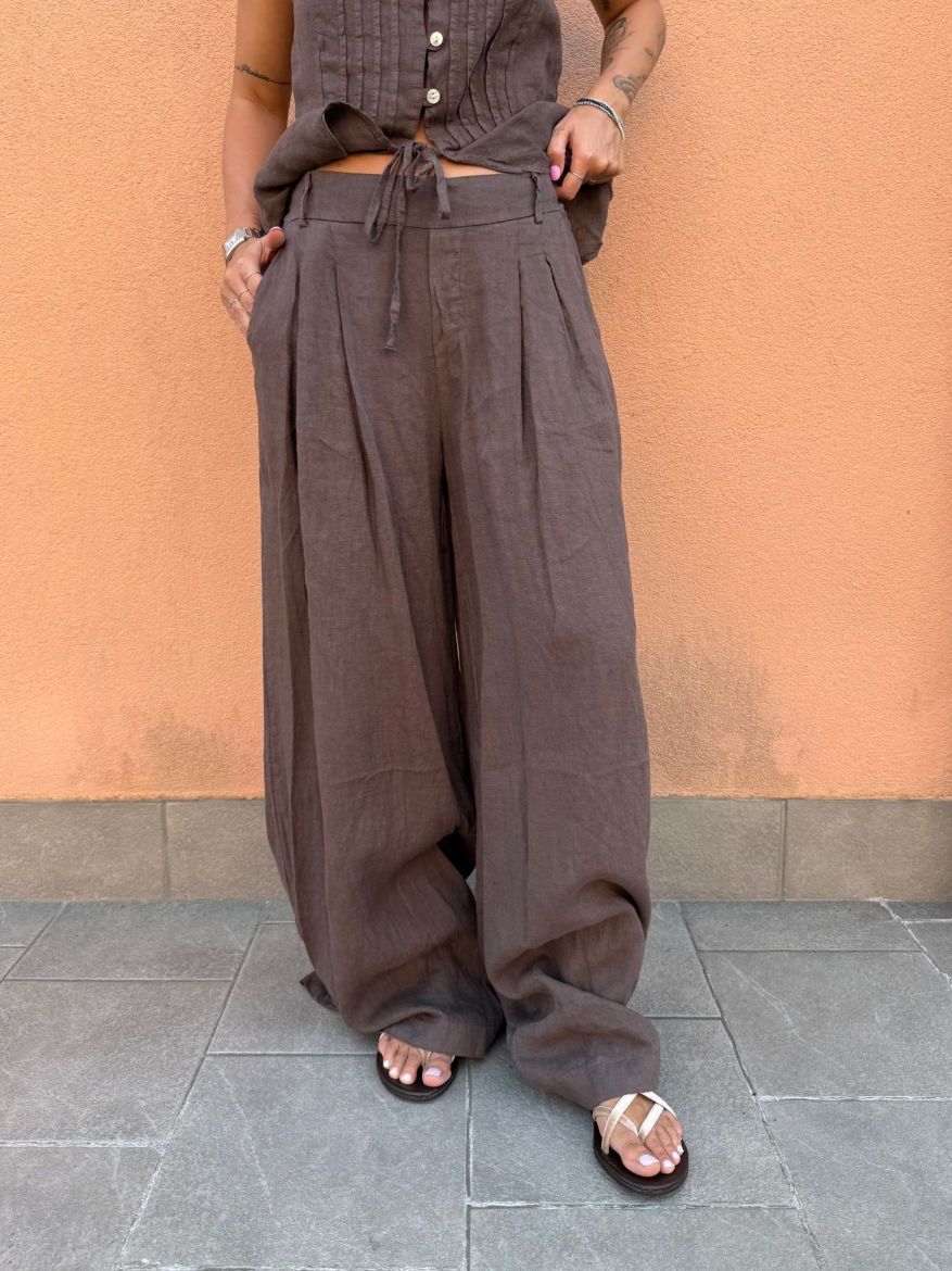 Immagine di PANTALONI PURO LINO