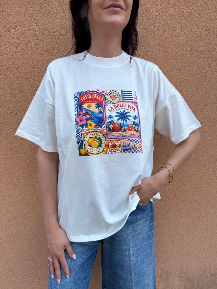 Immagine di T-SHIRT LA DOLCE VITA