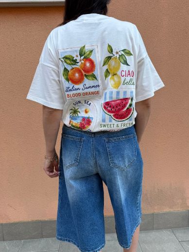 Immagine di T-SHIRT SUNNY DAYS GOOD VIBES