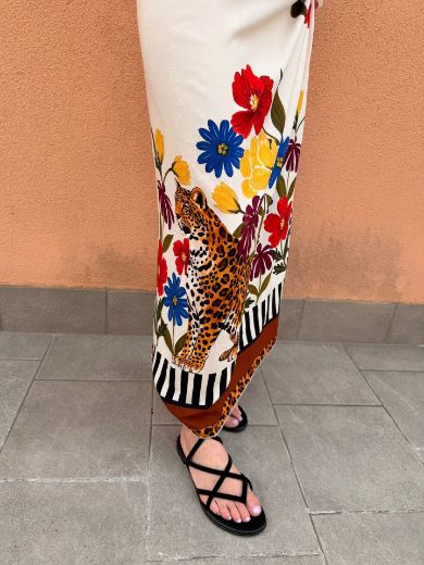 Immagine di GONNA PAREO LEOPARD