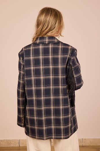 Immagine di BLAZER CHECK FRANGE