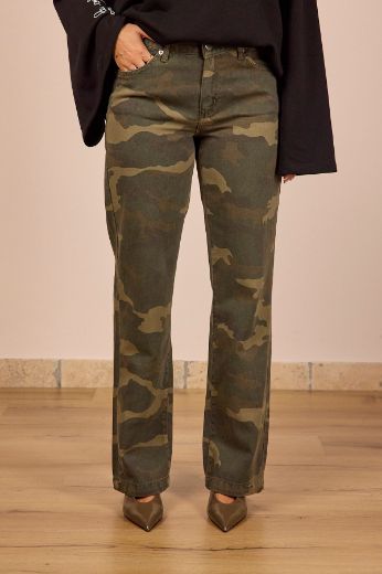 Immagine di JEANS STRAIGHT CAMOUFLAGE