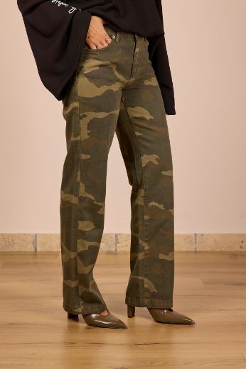 Immagine di JEANS STRAIGHT CAMOUFLAGE