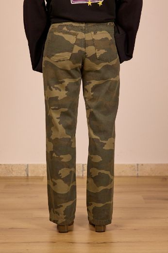 Immagine di JEANS STRAIGHT CAMOUFLAGE