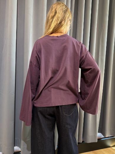 Immagine di T-SHIRT BOXY MANICA A CAMPANA