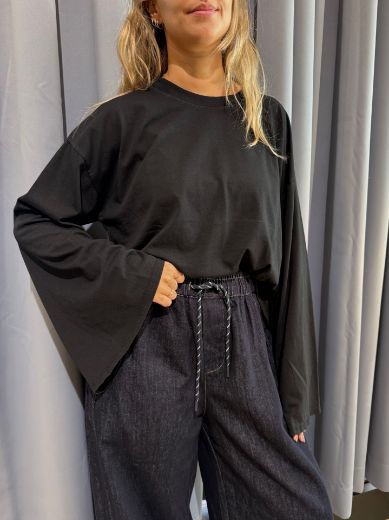 Immagine di T-SHIRT BOXY MANICA A CAMPANA