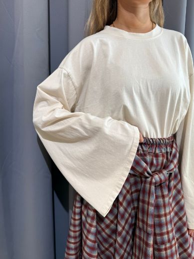 Immagine di T-SHIRT BOXY MANICA A CAMPANA