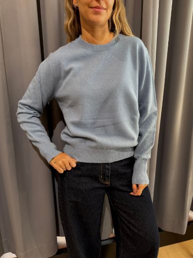 Immagine di MAGLIONE GIROCOLLO 100% LANA