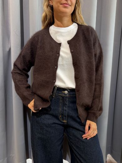 Immagine di CARDIGAN FLUFFY LANA/CASHMERE