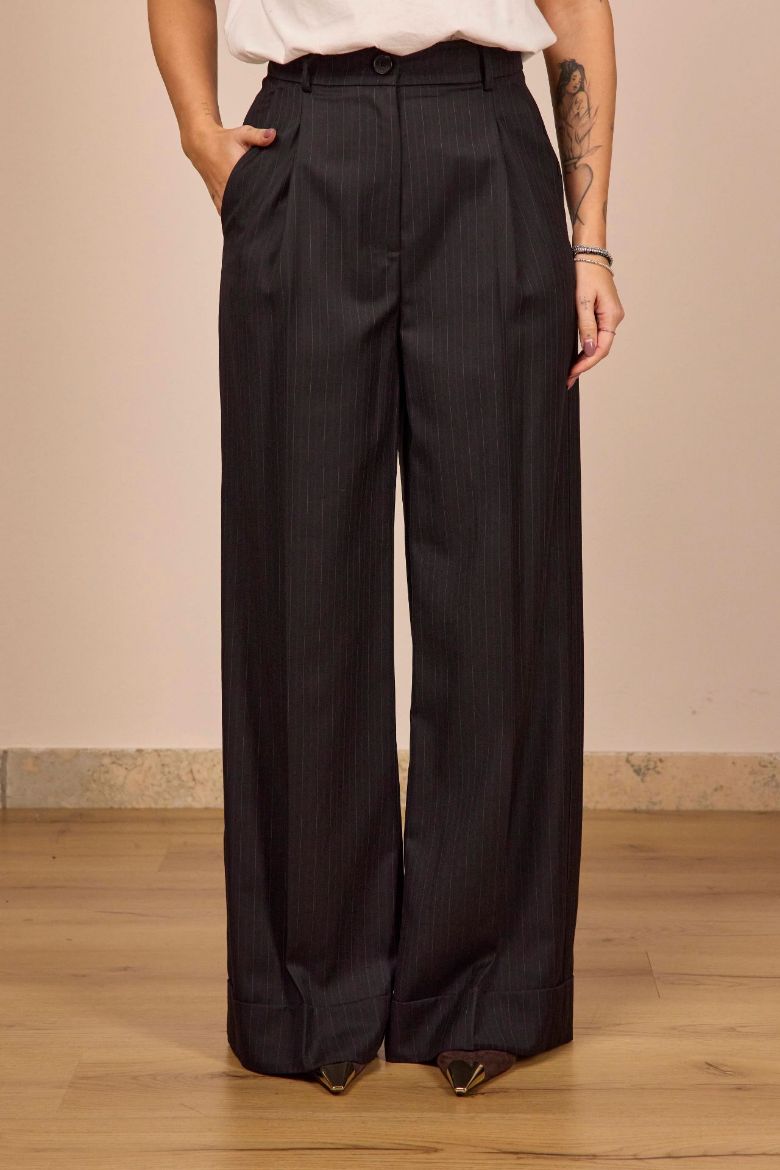Immagine di PANTALONE SARTORIALE GESSATO