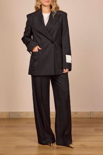 Immagine di PANTALONE SARTORIALE GESSATO