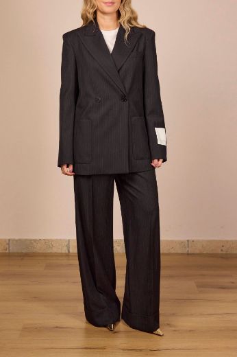 Immagine di PANTALONE SARTORIALE GESSATO